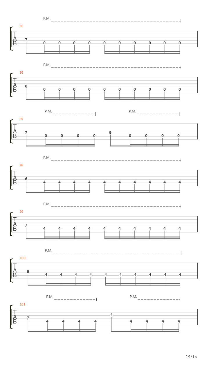 Flattening Of Emotions吉他谱