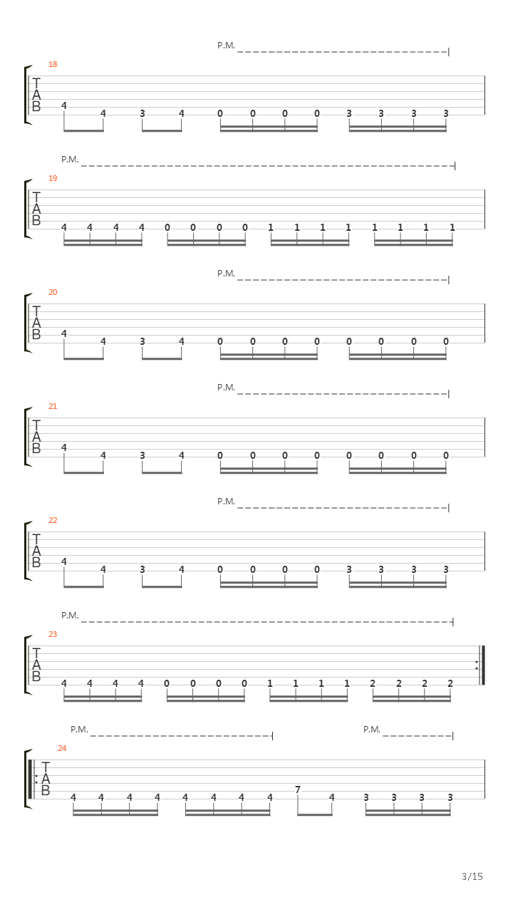 Flattening Of Emotions吉他谱