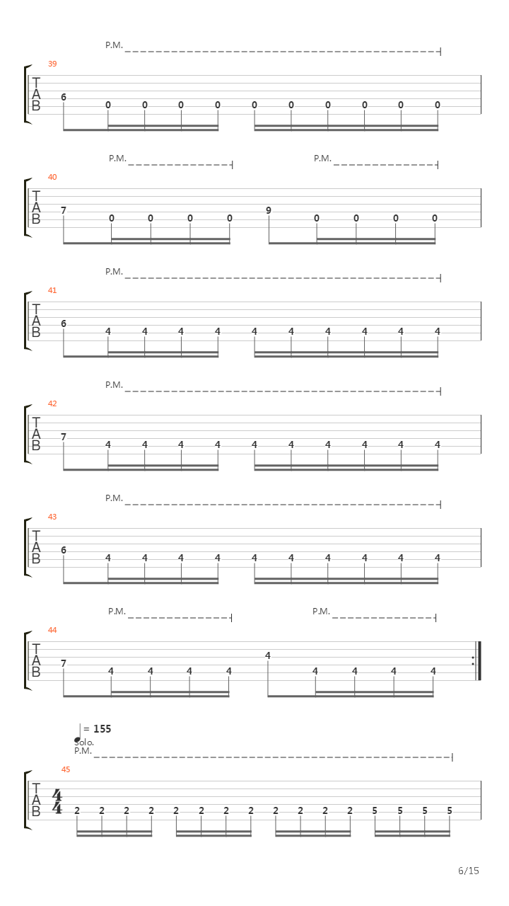 Flattening Of Emotions吉他谱