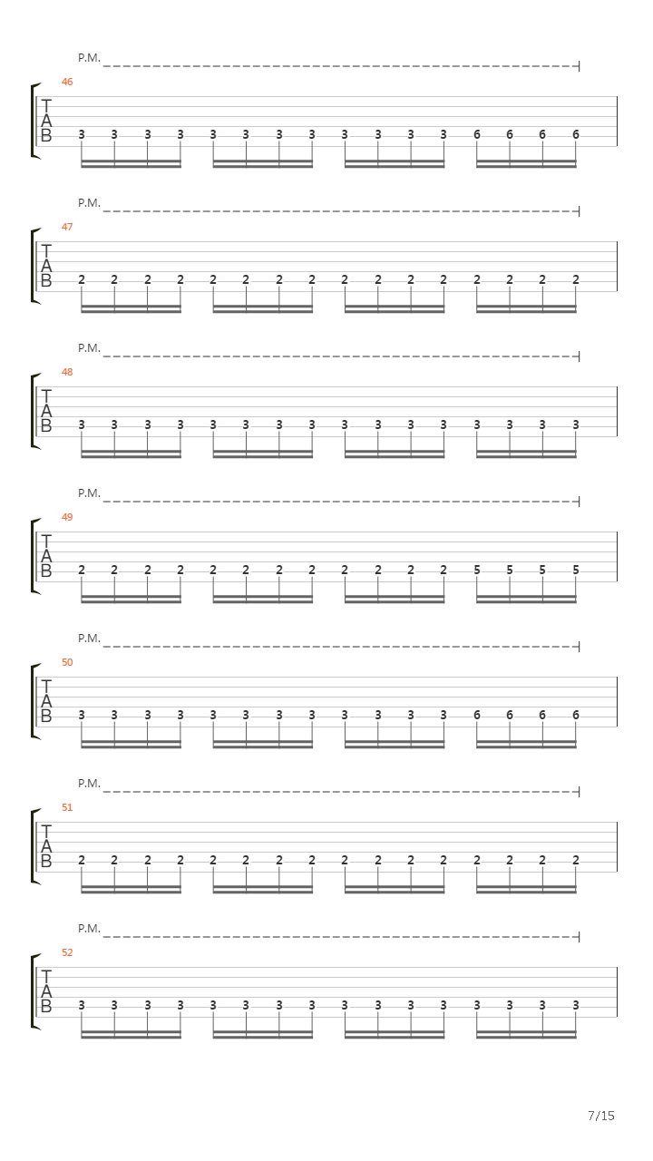 Flattening Of Emotions吉他谱