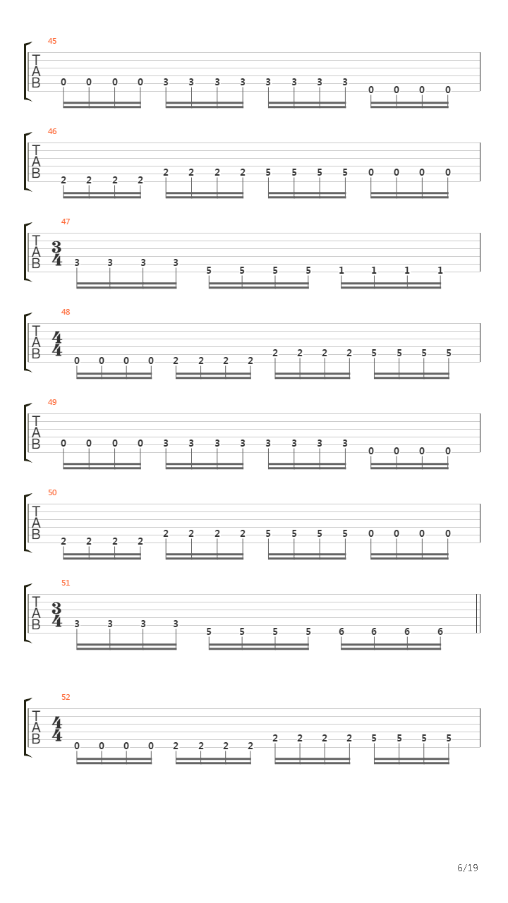 Once Upon The Cross吉他谱