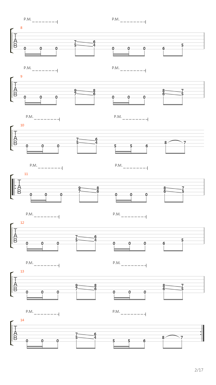 Crippling Velocity吉他谱