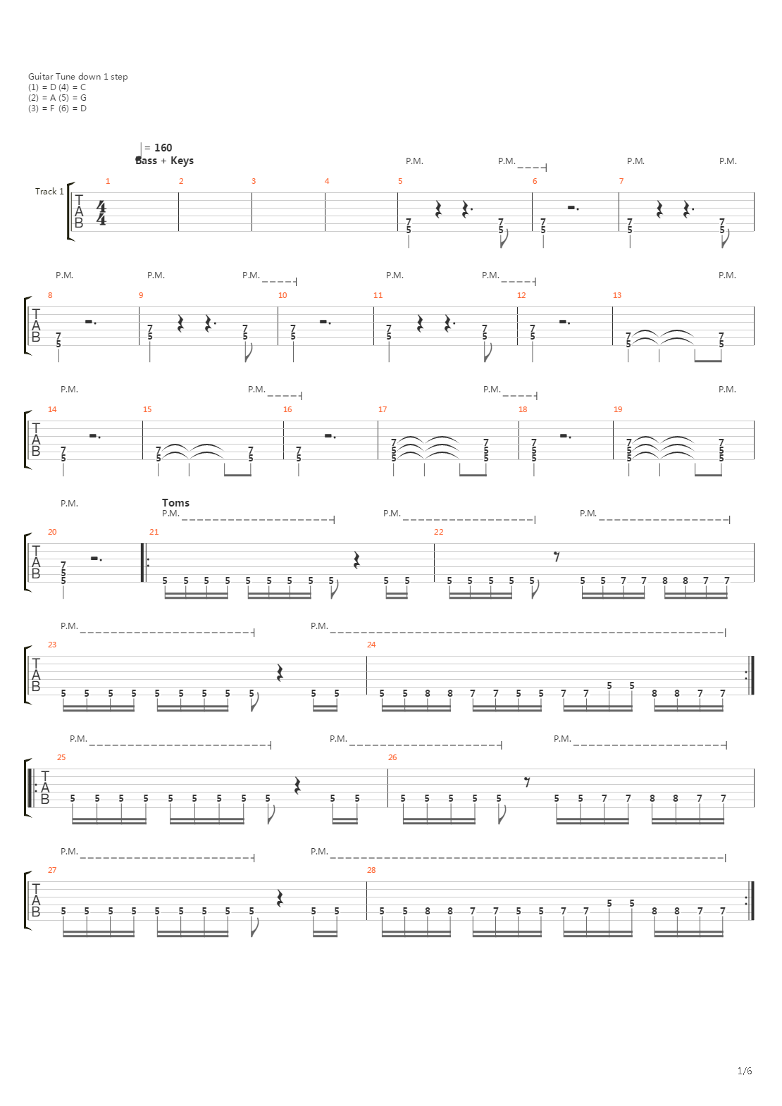 The Final Stands吉他谱