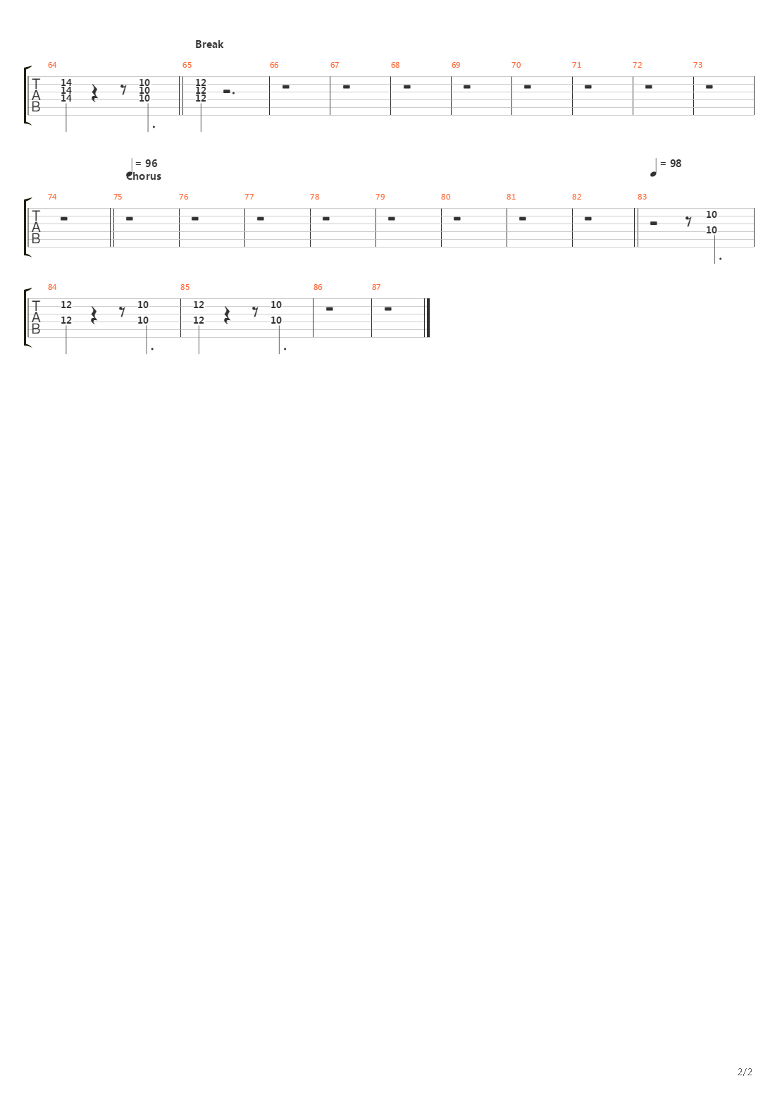 The Complex吉他谱