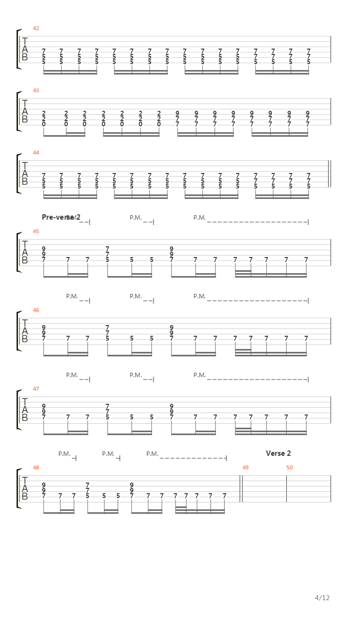 Big Sky Theory吉他谱