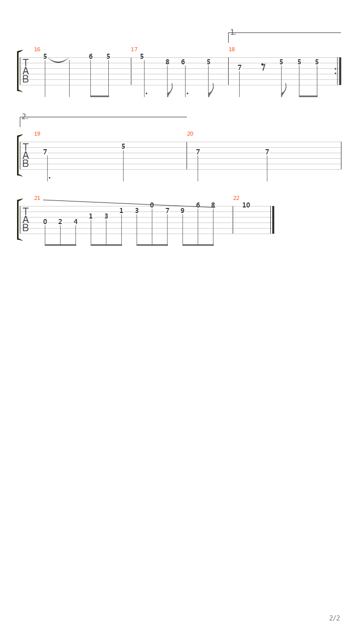Agua E Vinho吉他谱