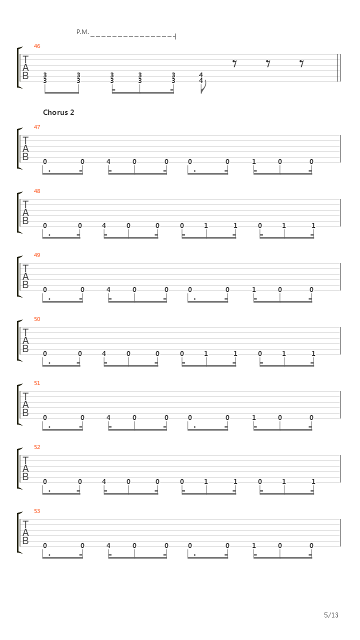 Black Flag吉他谱