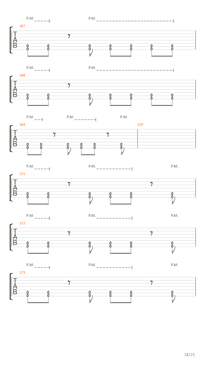 Swing The Axe吉他谱