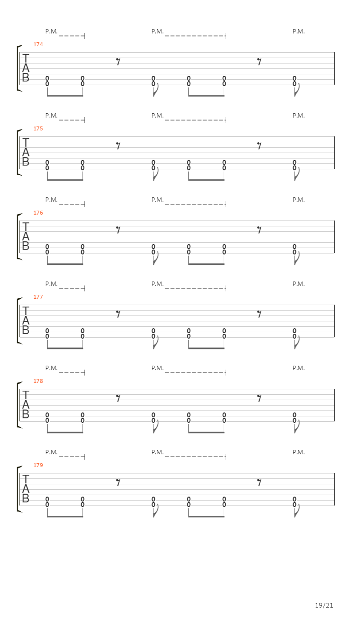 Swing The Axe吉他谱