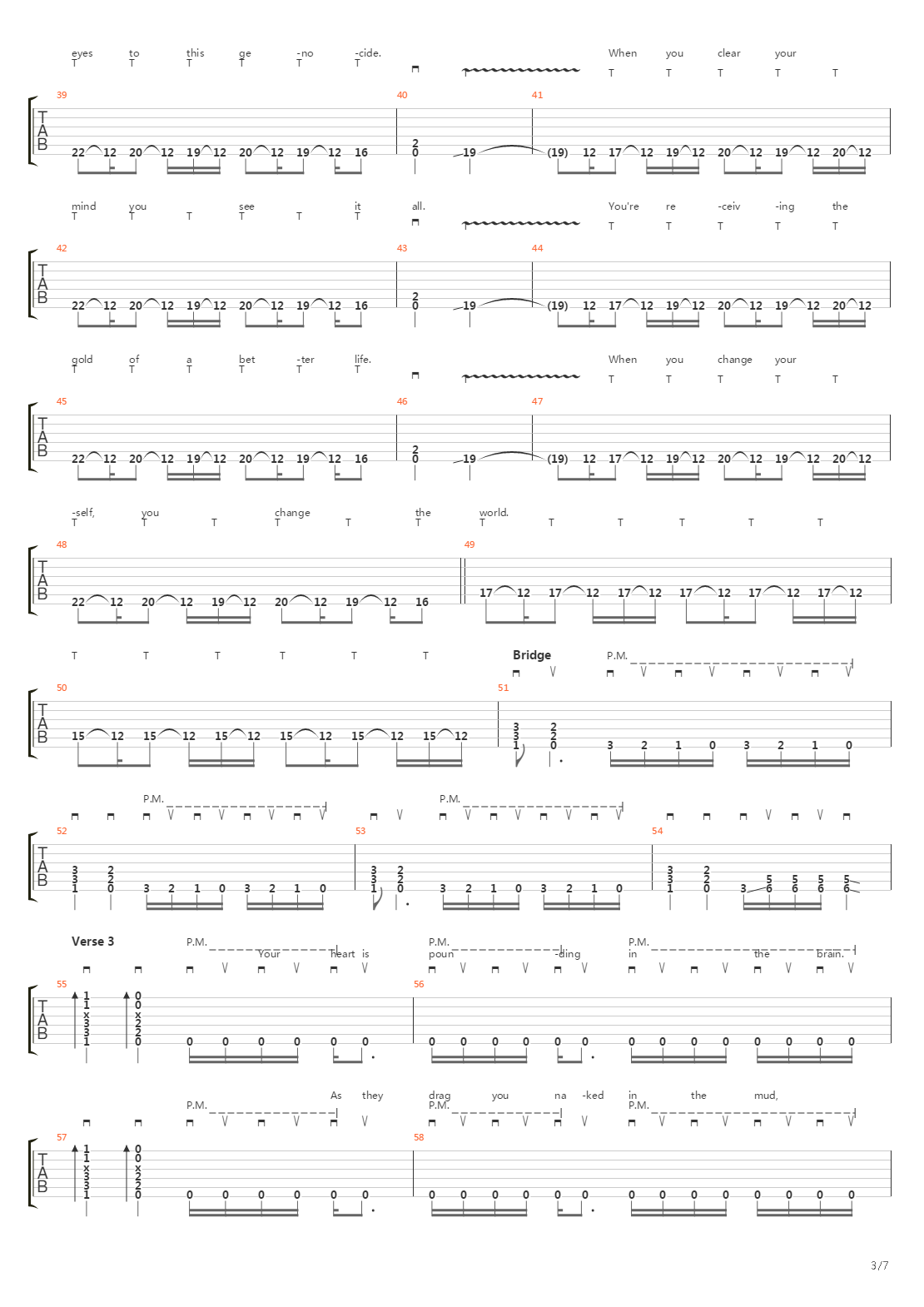 Silvera吉他谱