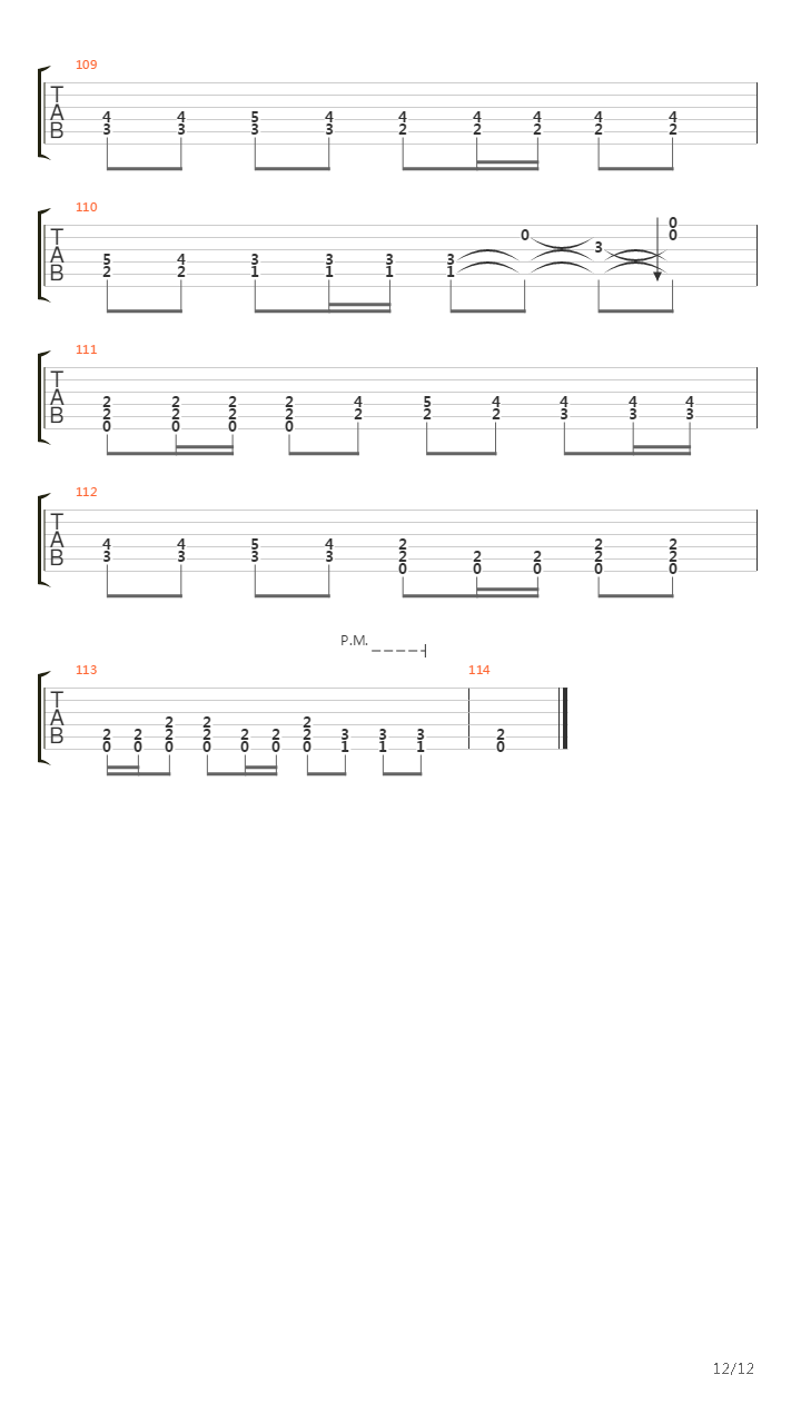 Sign Of An Open Eye吉他谱