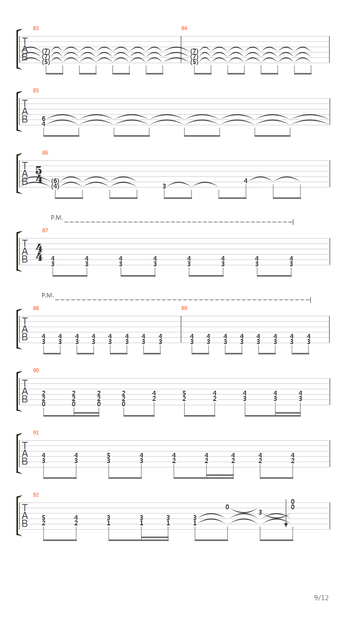 Sign Of An Open Eye吉他谱