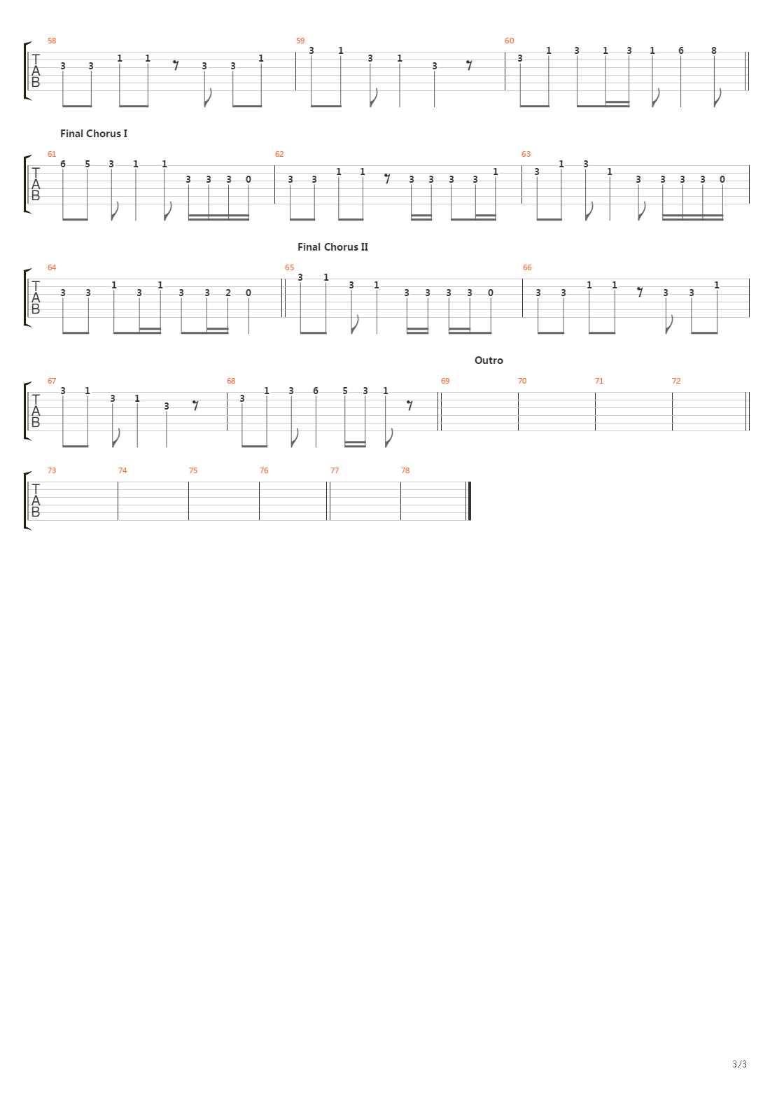 A吉他谱