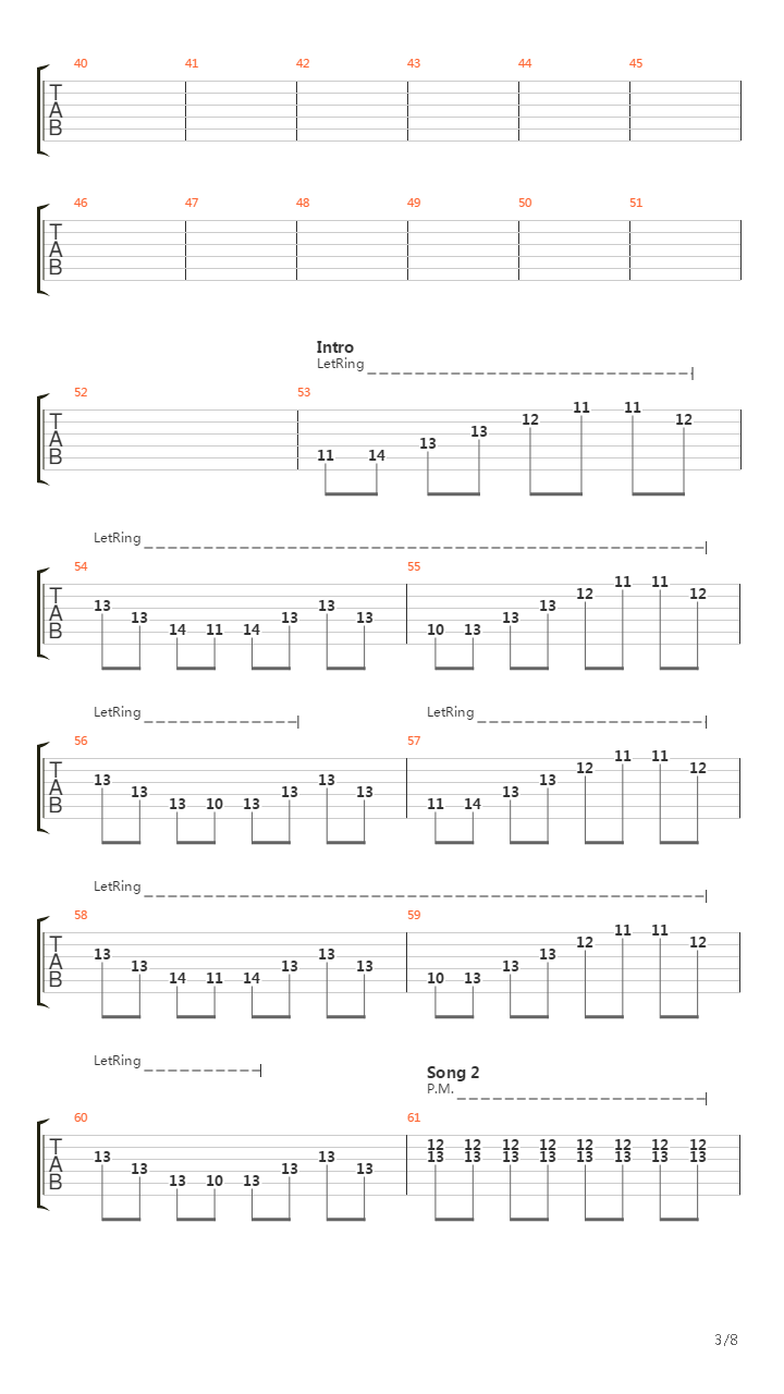 Perspectives吉他谱