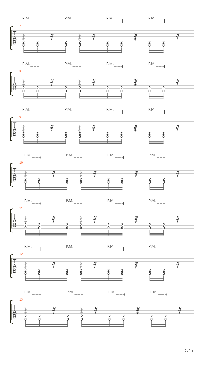 The Cleric吉他谱