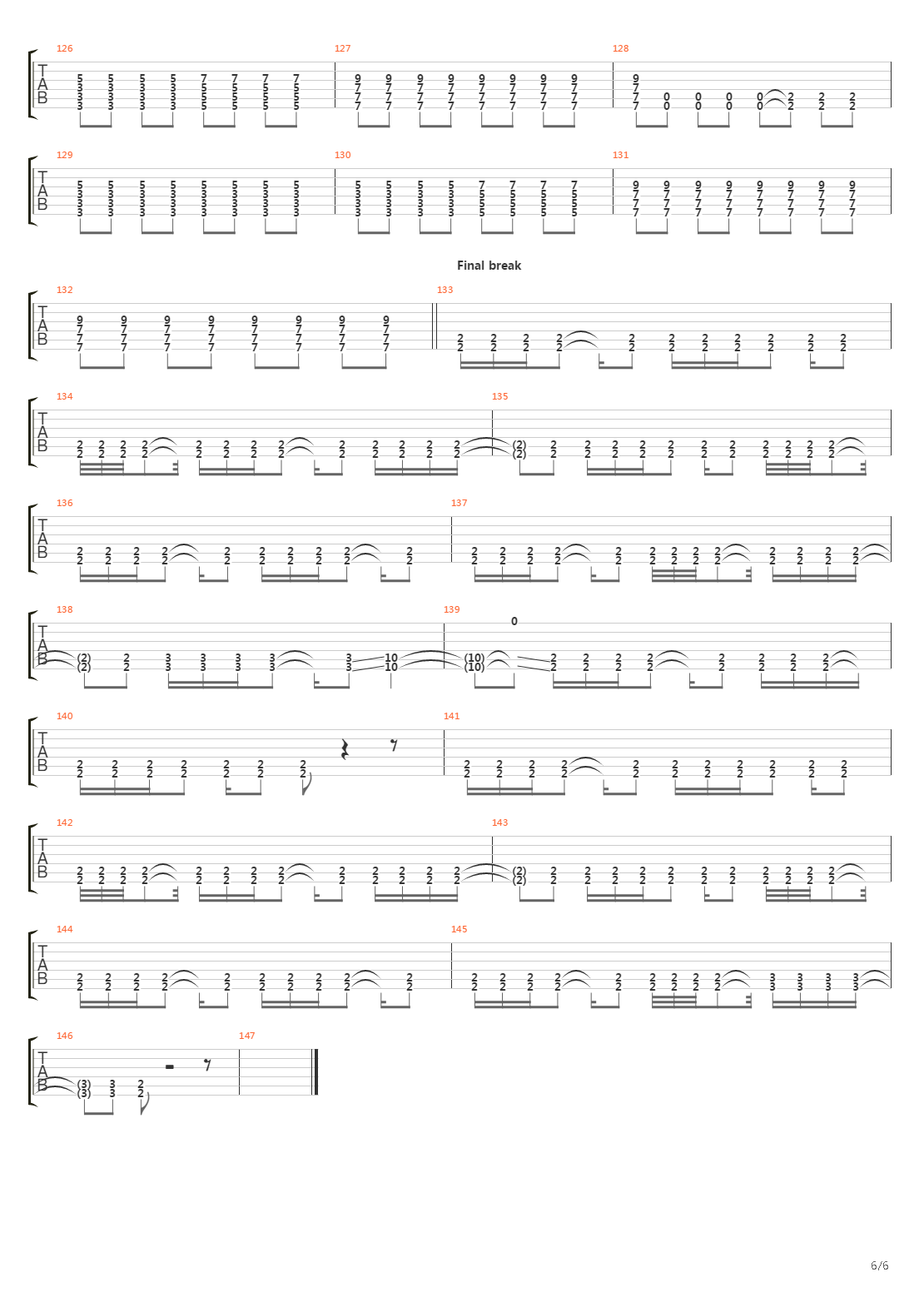 Tunnels吉他谱