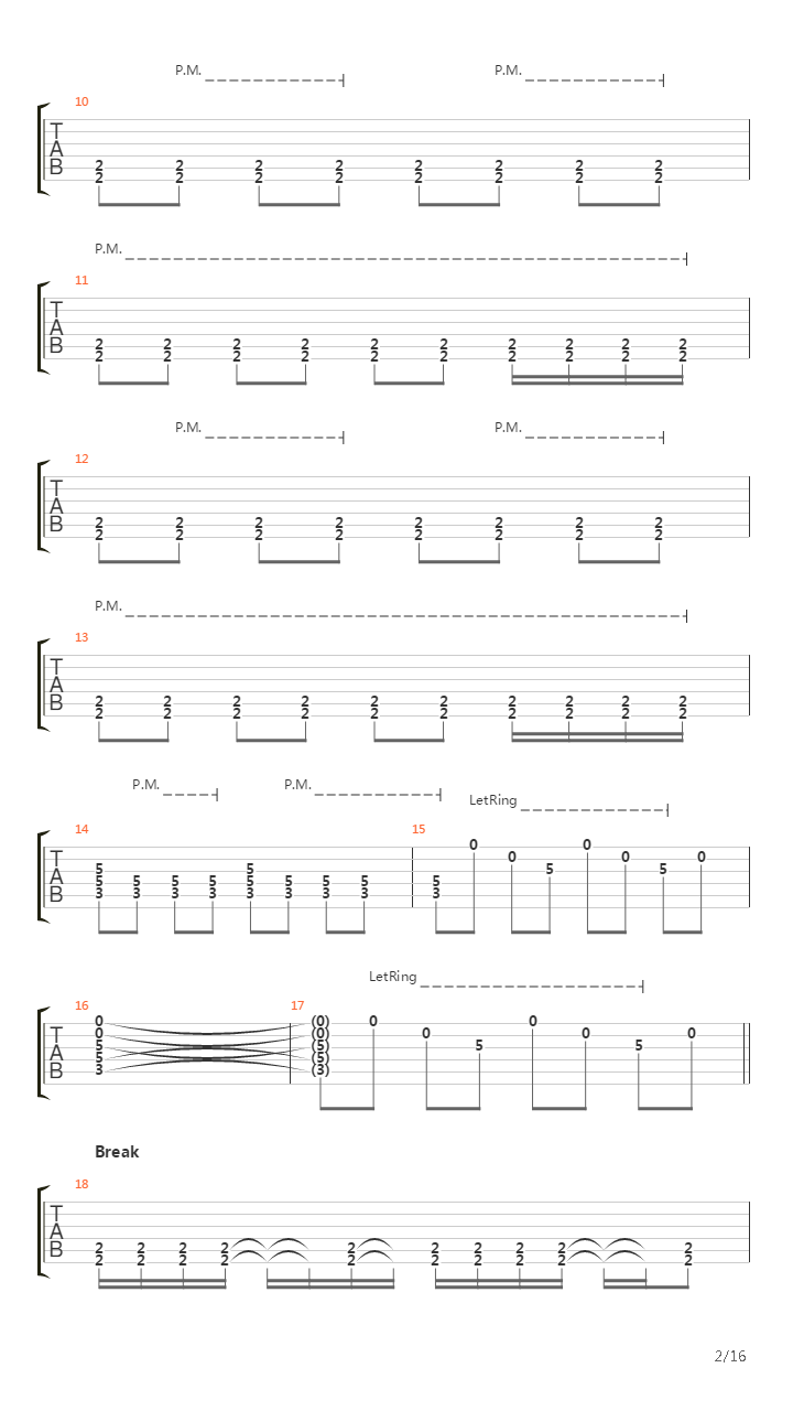 Tunnels吉他谱