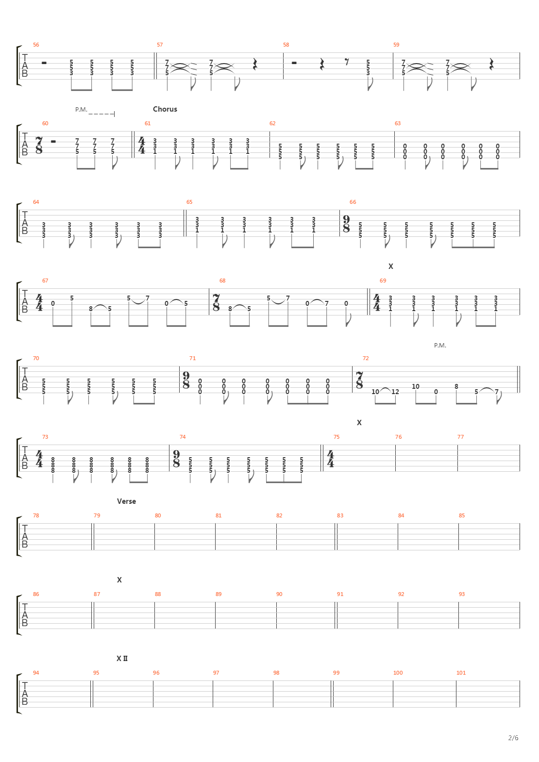 Escalators吉他谱