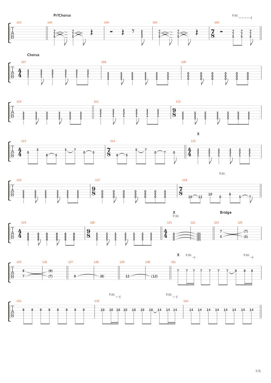 Escalators吉他谱