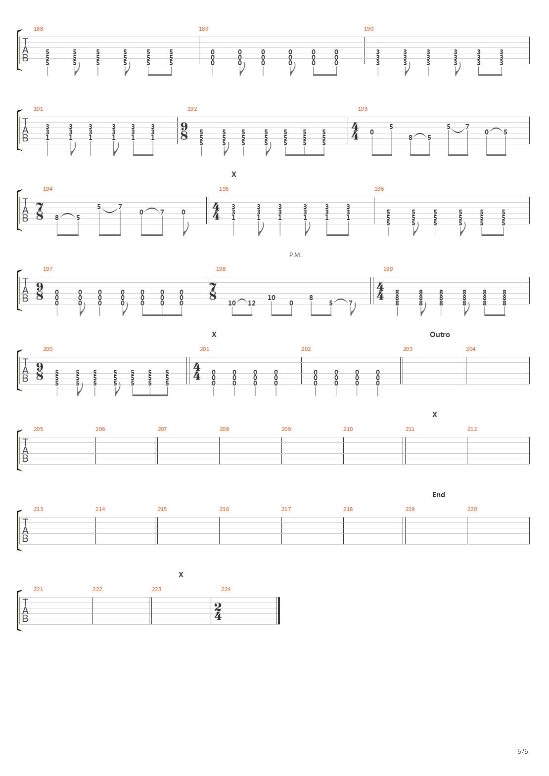 Escalators吉他谱