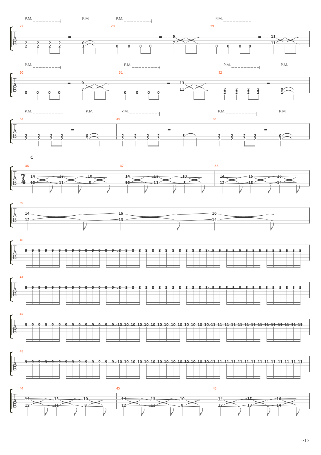 Digital Gerrymandering吉他谱