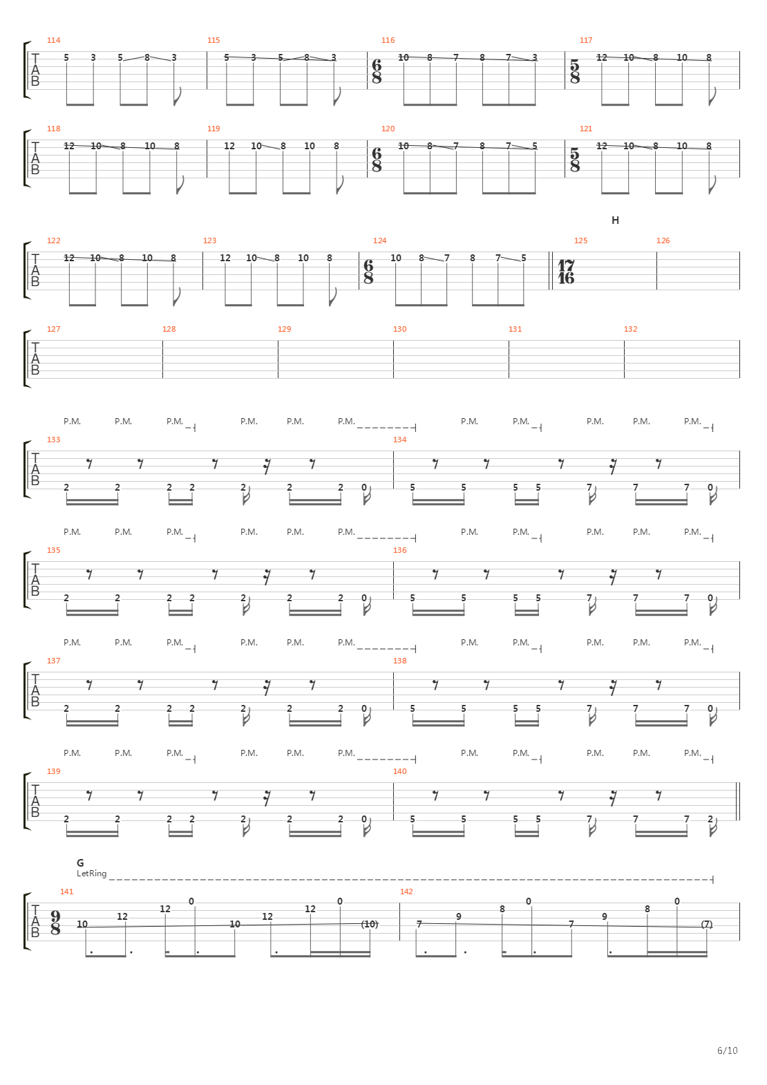 Digital Gerrymandering吉他谱