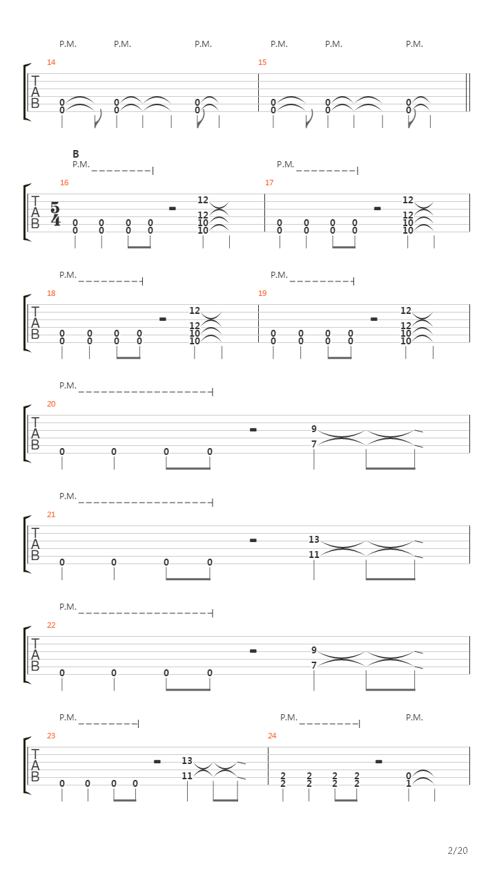 Digital Gerrymandering吉他谱