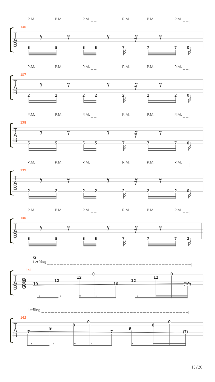 Digital Gerrymandering吉他谱