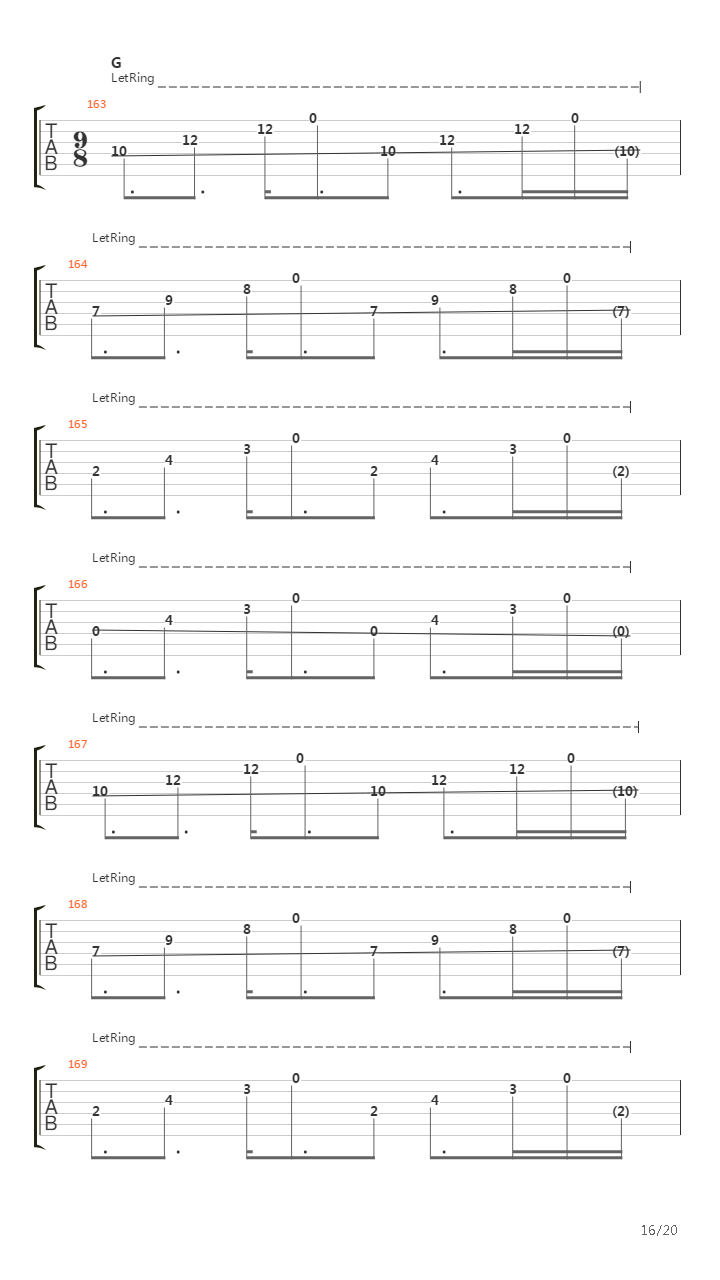 Digital Gerrymandering吉他谱