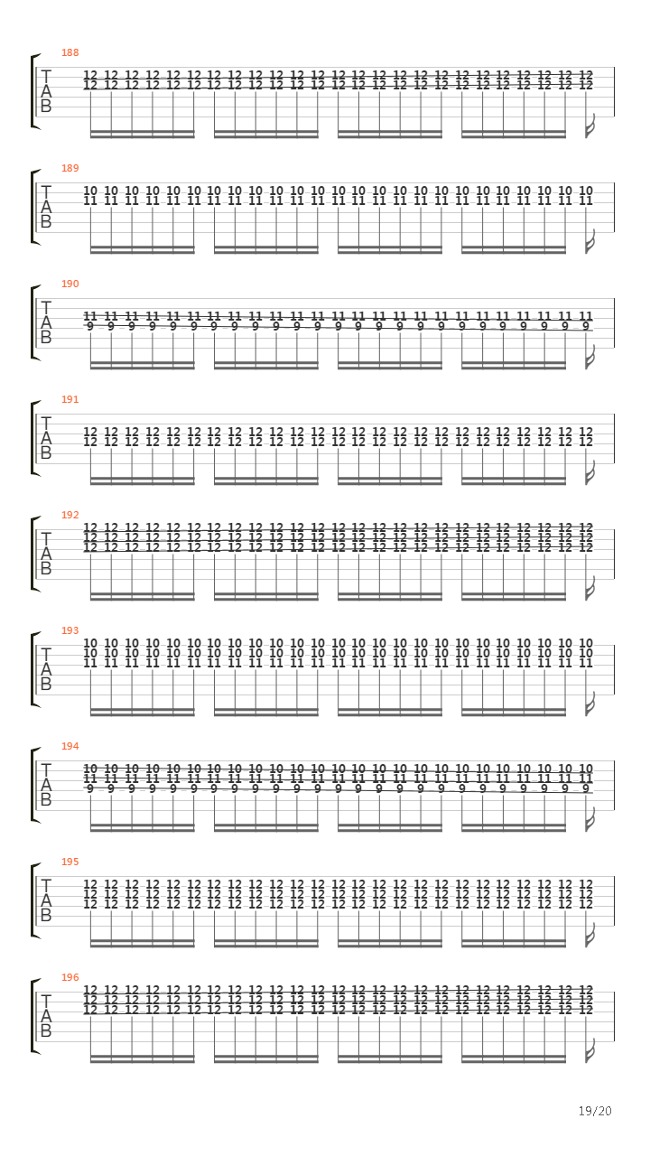 Digital Gerrymandering吉他谱