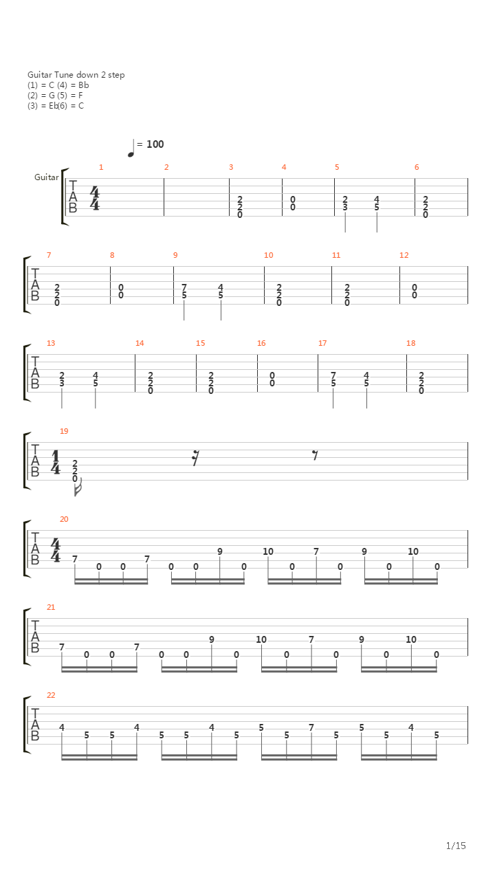 Shaping The Soul吉他谱