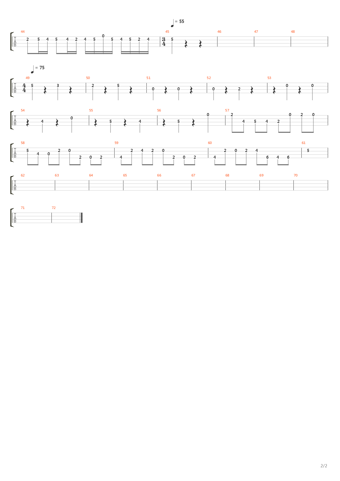 Canon In D吉他谱