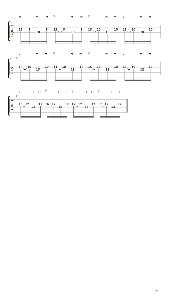 Cadenza In The Manner Of Jsbach吉他谱