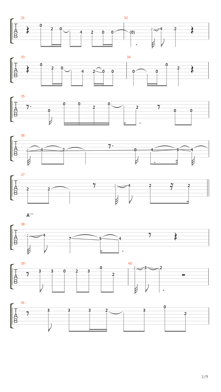 Querida吉他谱