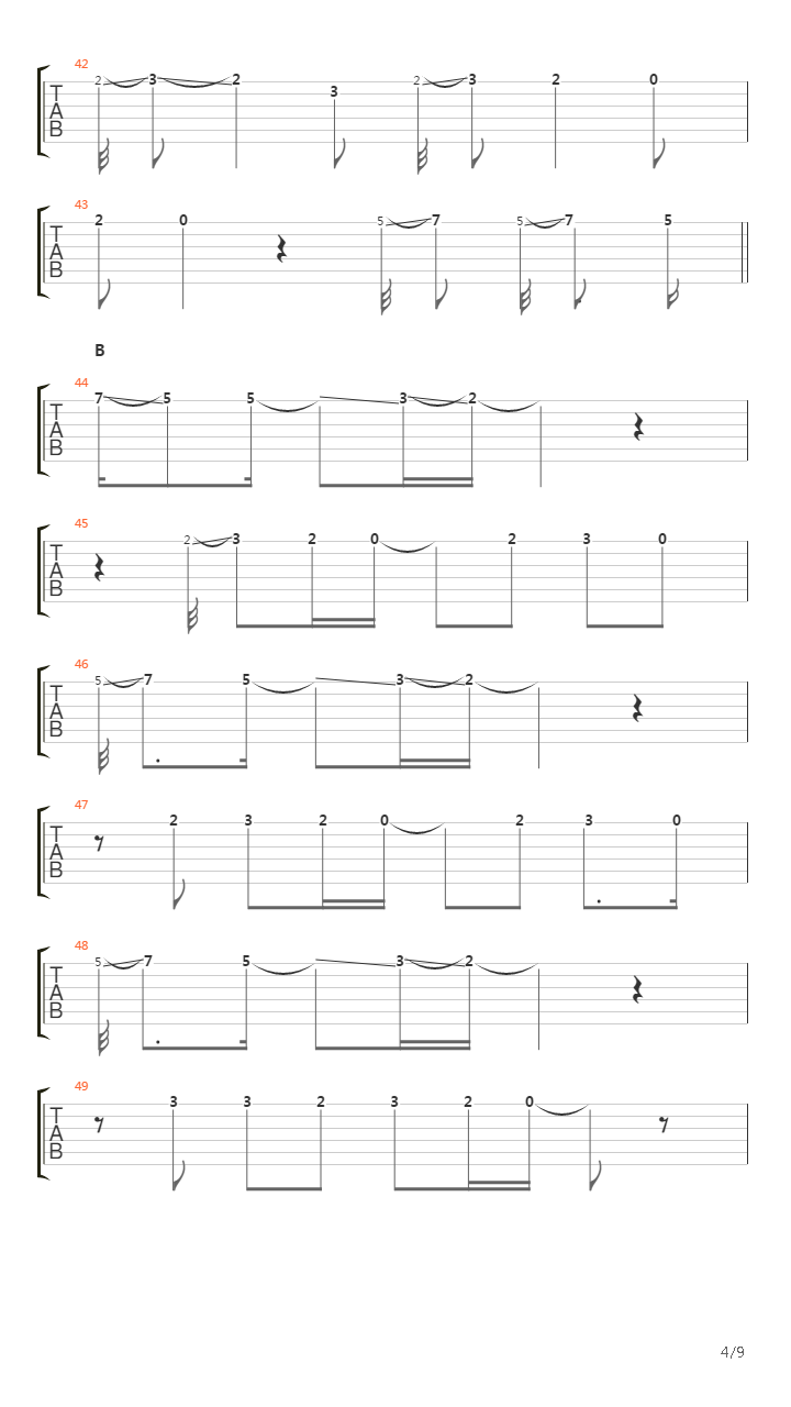 Querida吉他谱