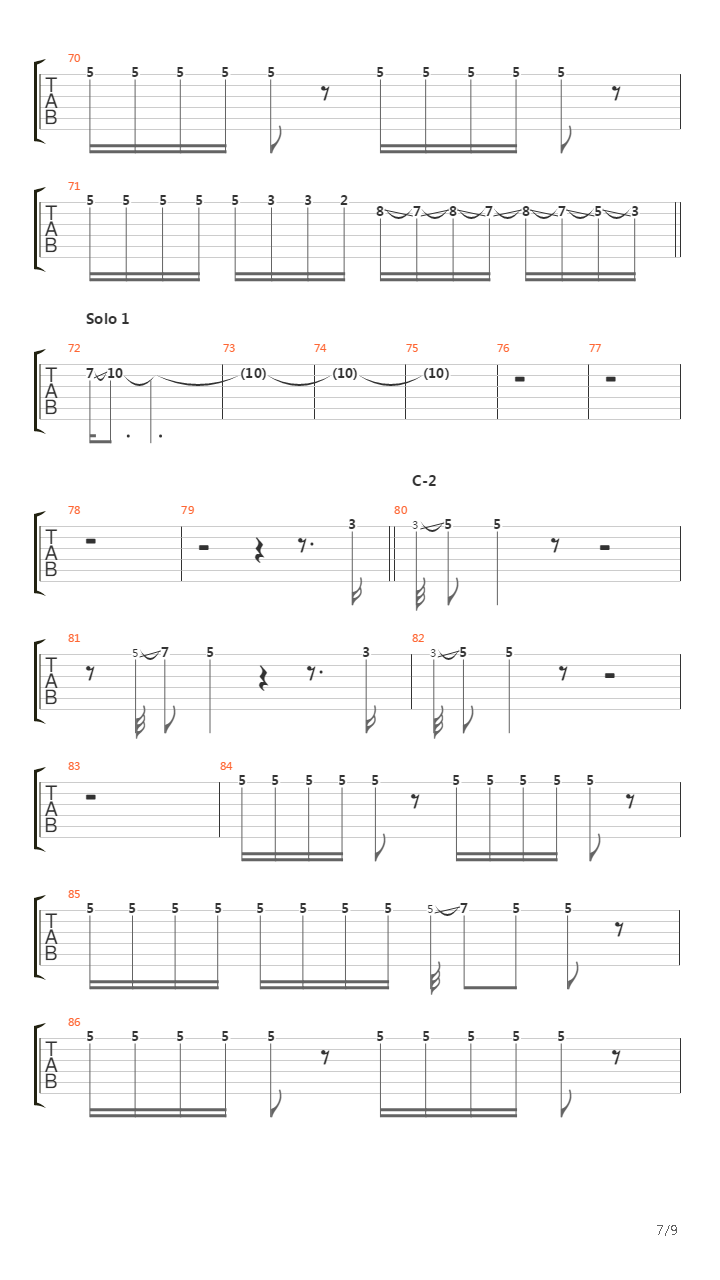 Querida吉他谱