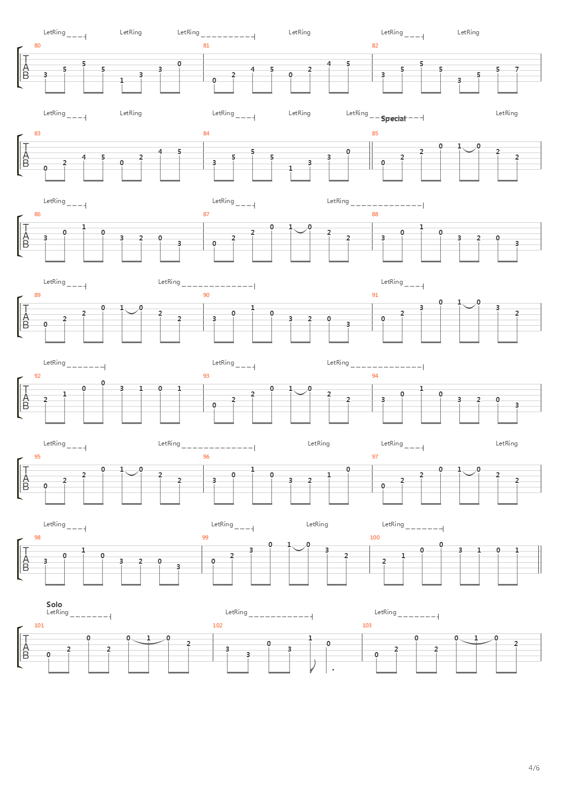 Beginning Of The End吉他谱