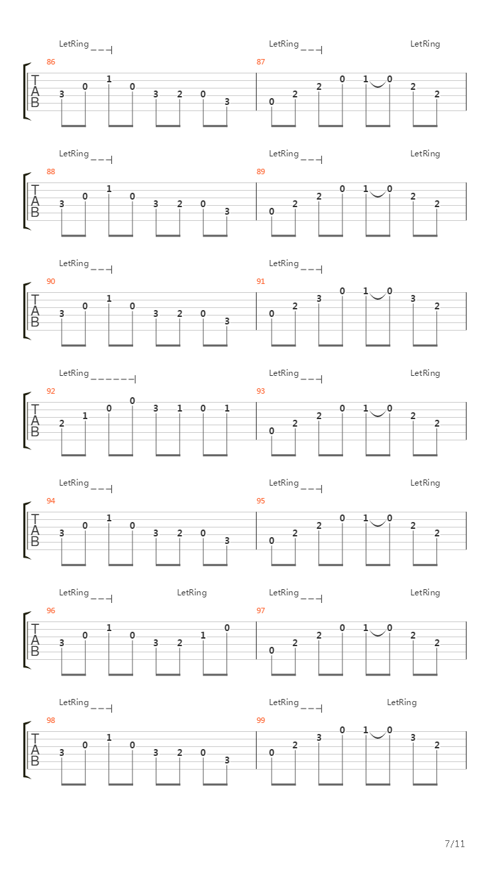 Beginning Of The End吉他谱