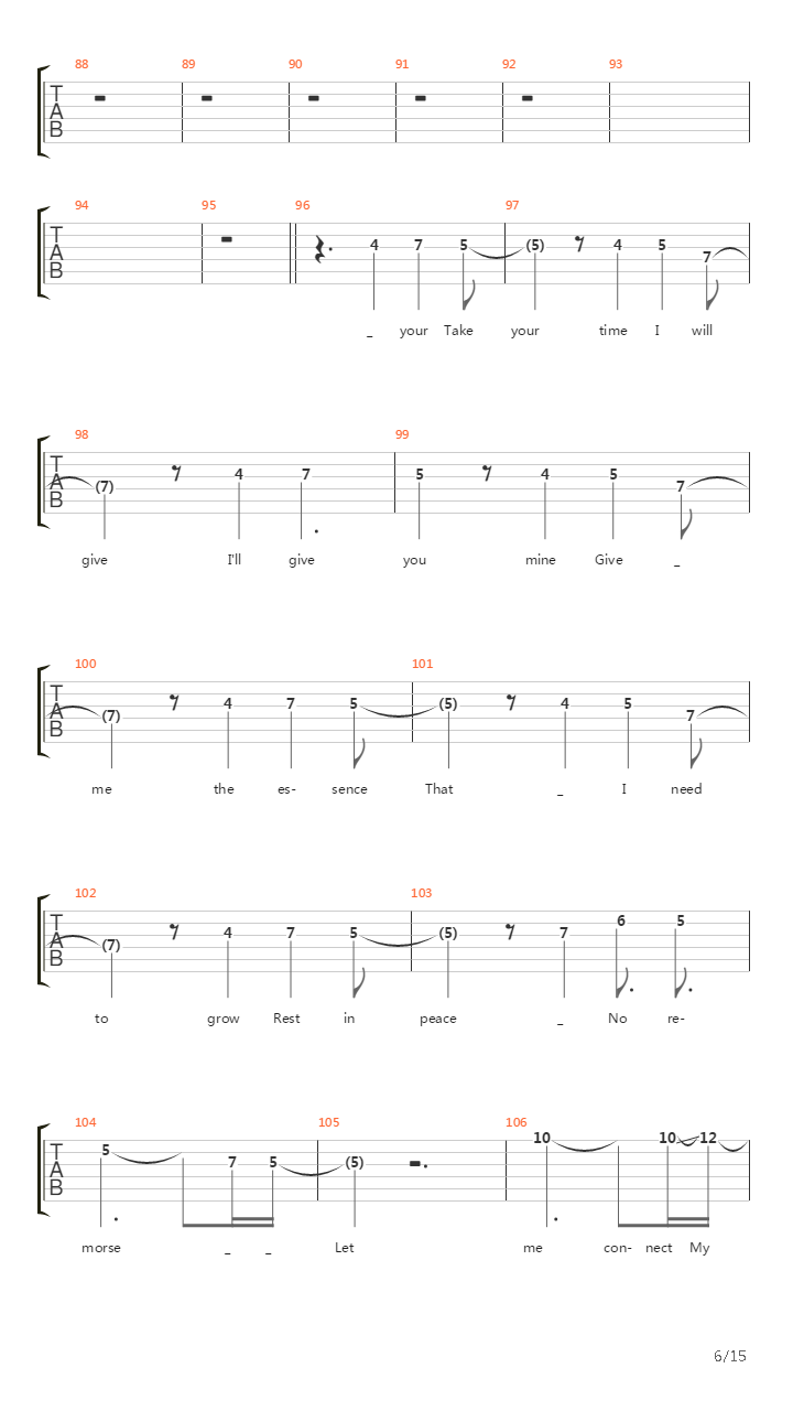 Forced Entry吉他谱