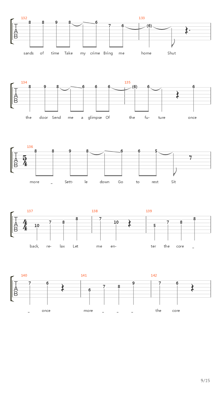 Forced Entry吉他谱