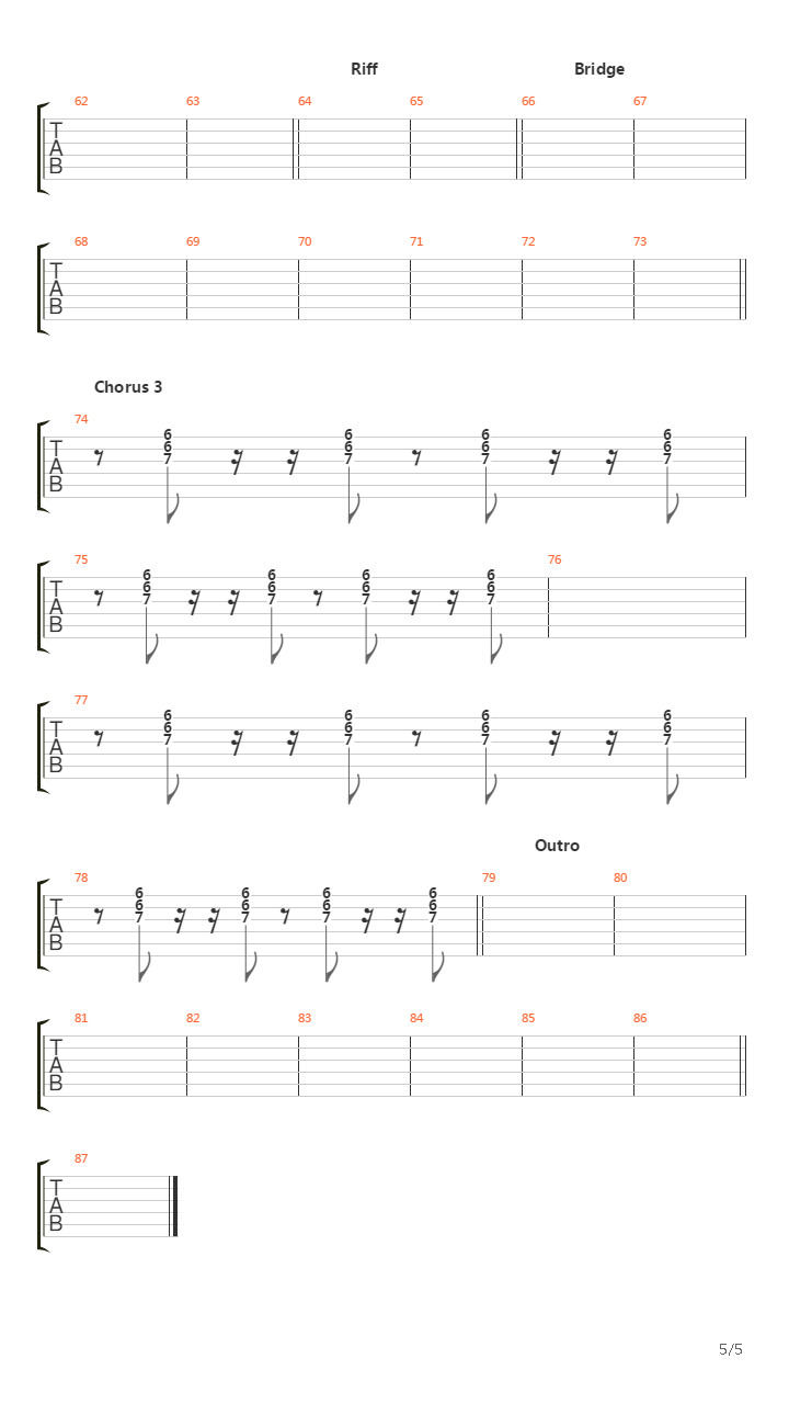 Carmela吉他谱