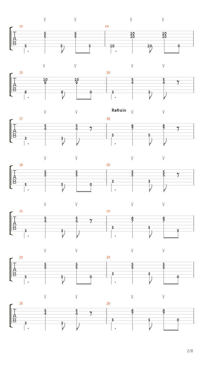 Easy Way Out吉他谱