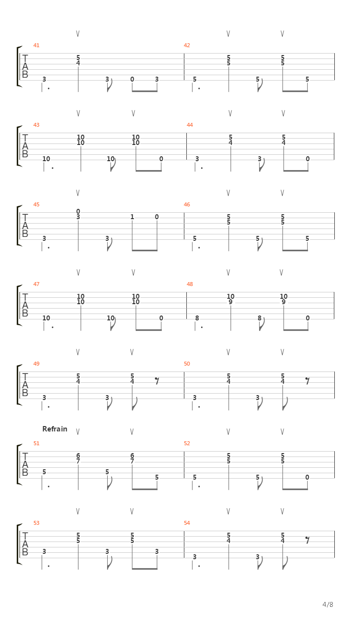 Easy Way Out吉他谱