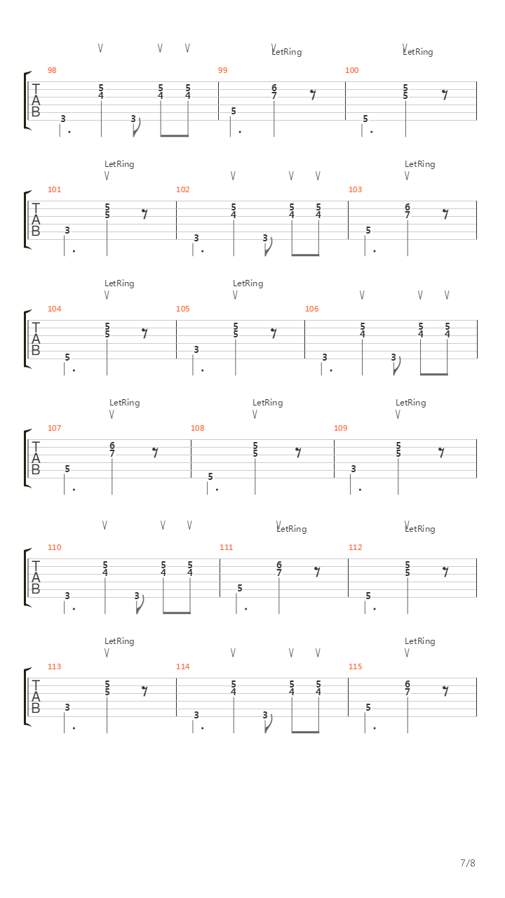 Easy Way Out吉他谱