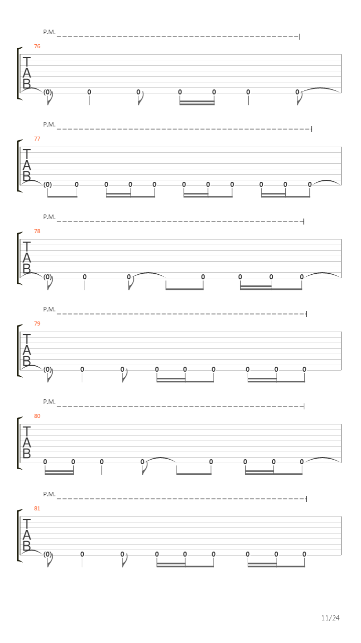 Obzen吉他谱