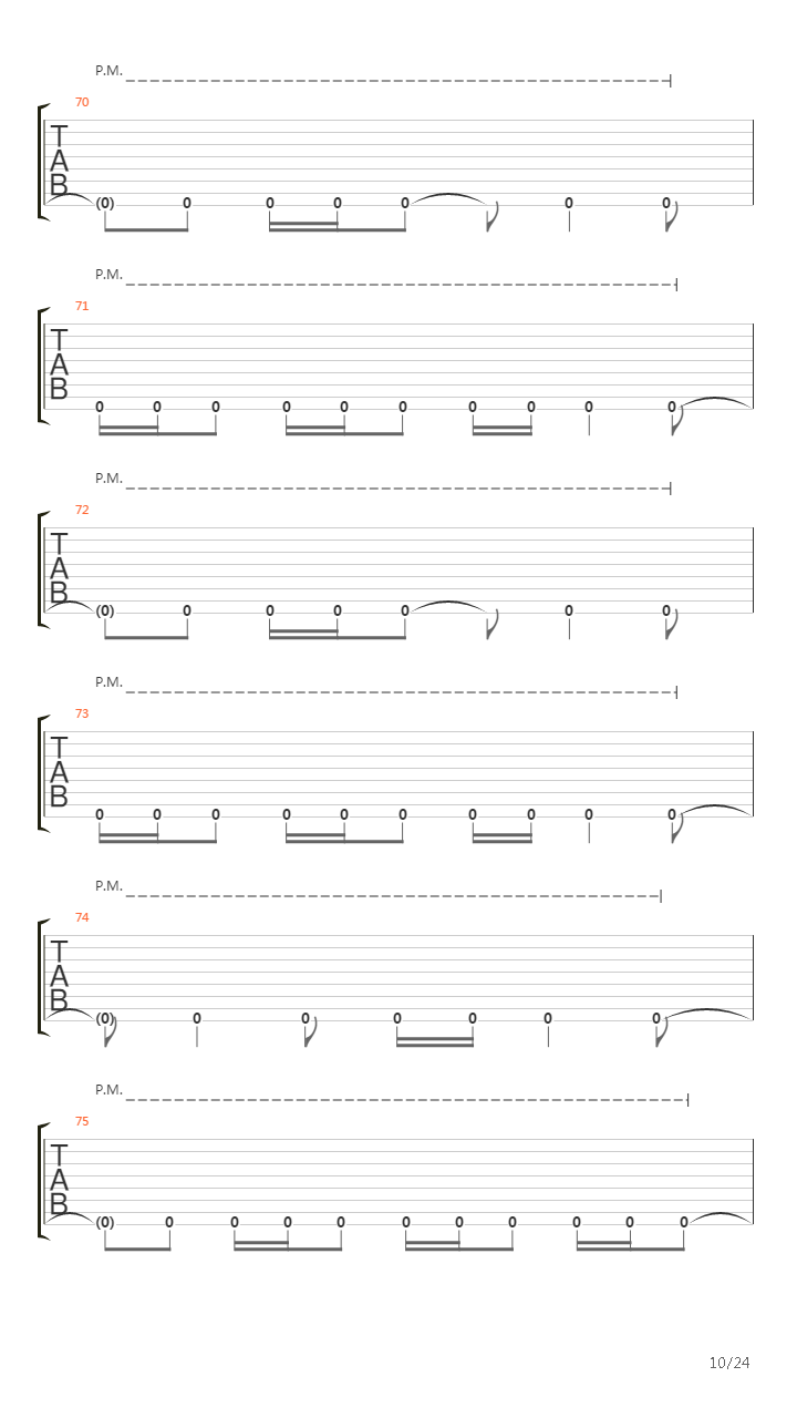 Obzen吉他谱