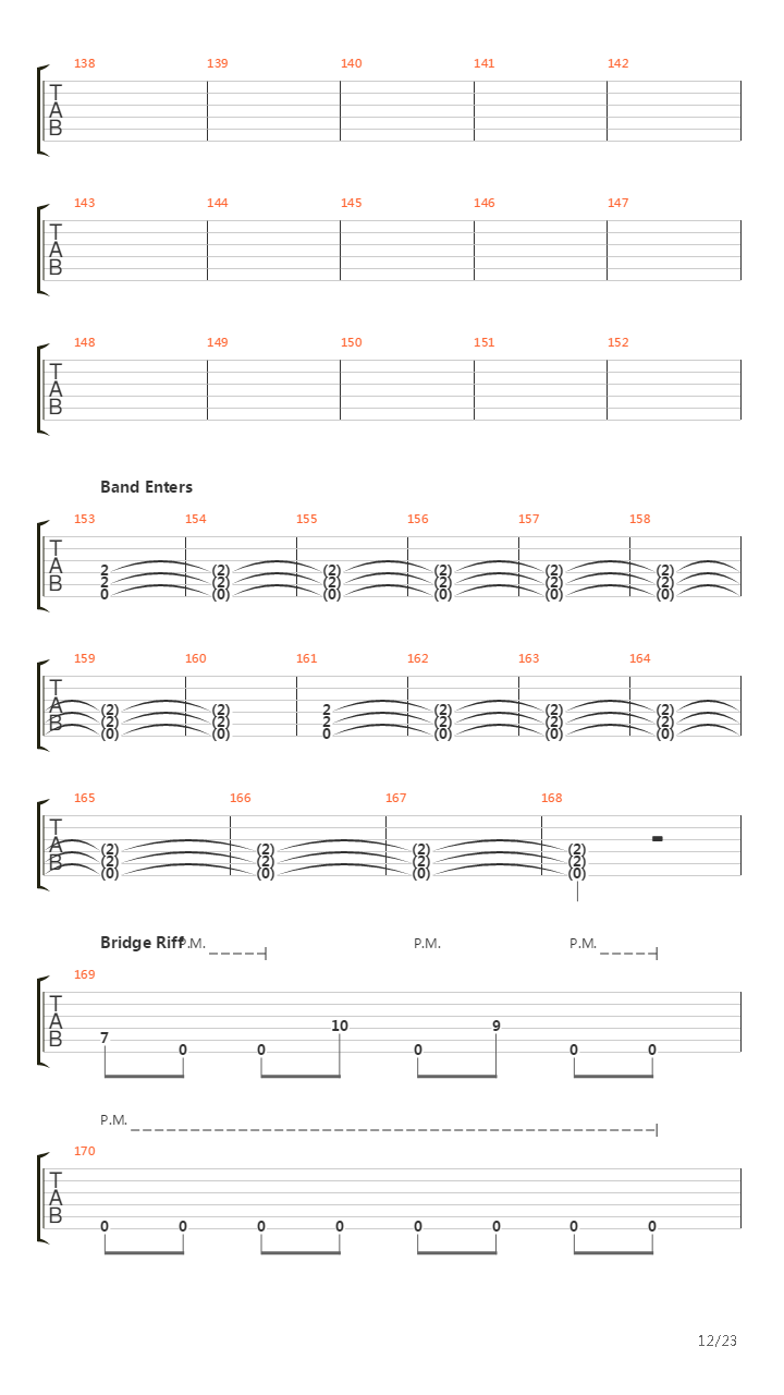 The Colours Of The Cosmos吉他谱