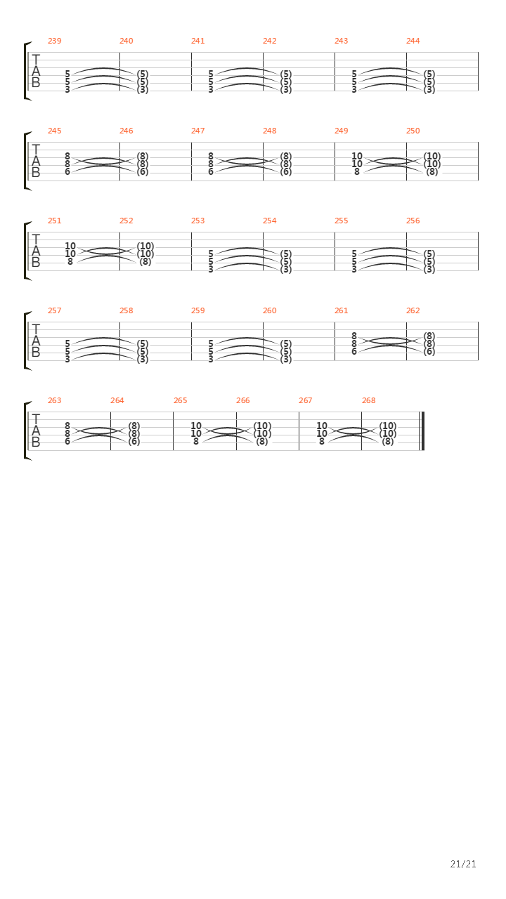 The Ghost吉他谱