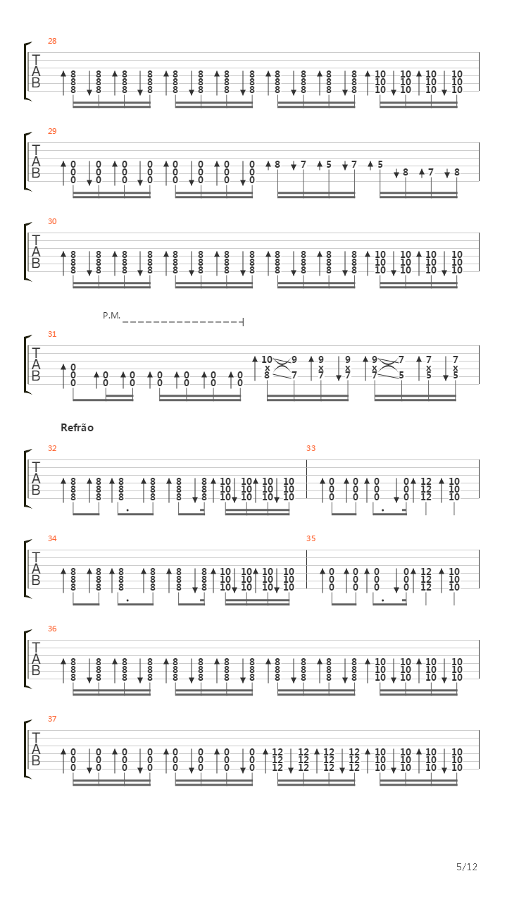 570吉他谱