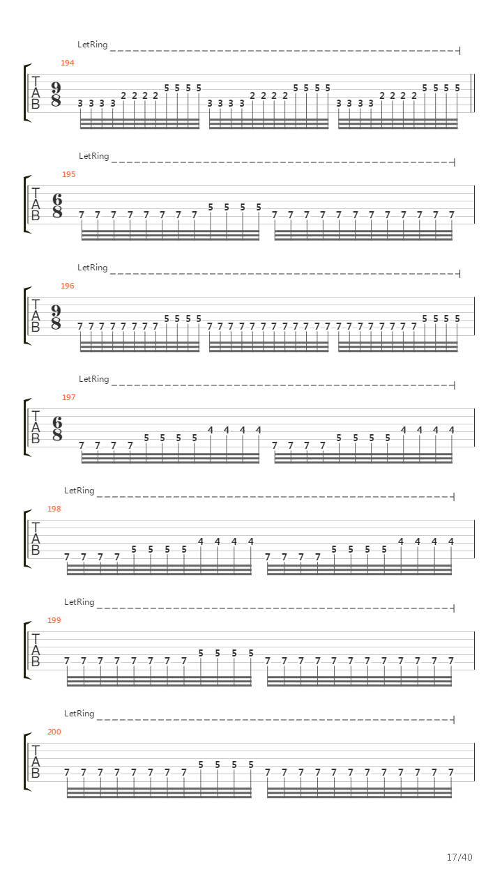 Il Flaen吉他谱